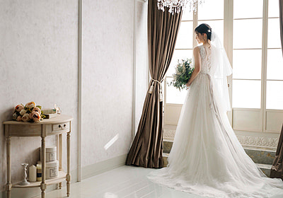 豊川 豊田 フォトウエディング フェアリーブライダル スタジオでドレス撮影 ギャラリー 01